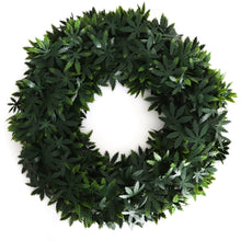 Load image into Gallery viewer, Cannabis Wreath - Large
