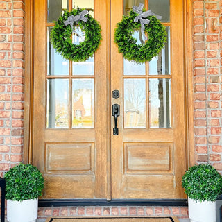 Front Porch Makeover on a Budget: Why Faux Greenery Is Worth It