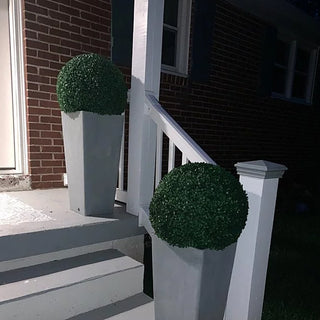 15" Large Boxwood Topiary Ball