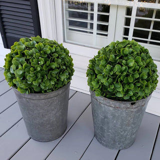 15" Large Jasper Topiary Ball