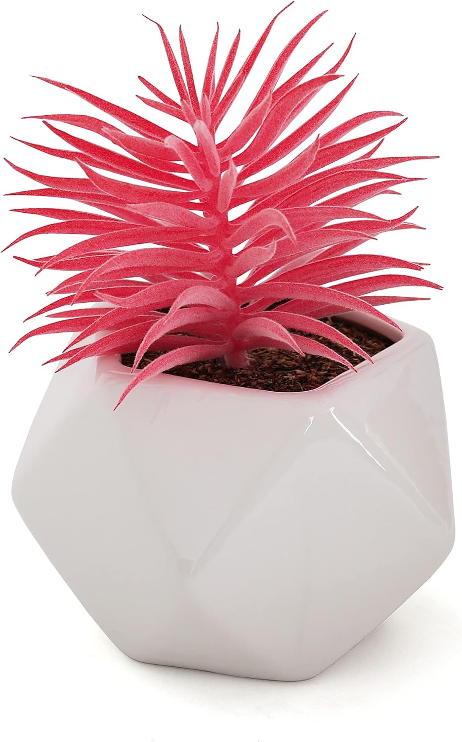 faux pink succulent Artificial Succulent - 1 pack