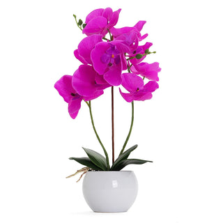 Violet Artificial Orchid - Large