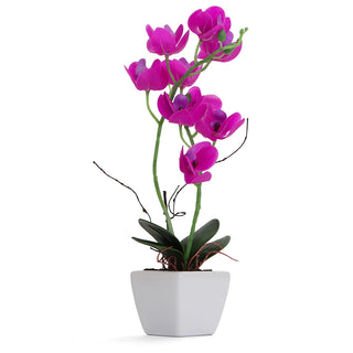 Violet Artificial Orchid - Medium