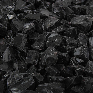 Black Non-Reflective Tempered Fire Glass