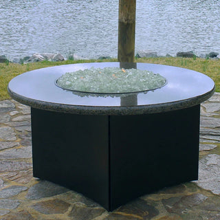 Crystal Non-Reflective Tempered Fire Glass