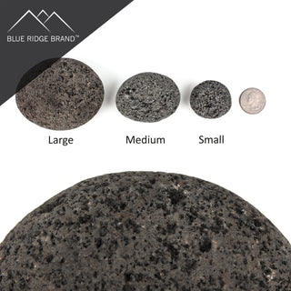 Tumbled Lava Rock - 3 - 4 Inch (XL)