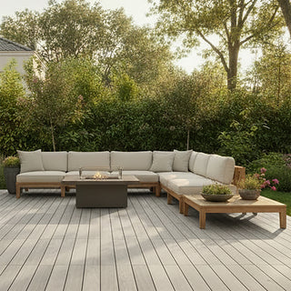 Modern Grey Straight Deck Tiles