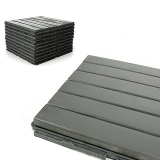 Teak Straight Deck Tiles