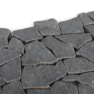 Black Lava Marble Tile - 10 Pack