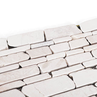 White Marble Tile - 10 Pack