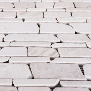 White Marble Tile - 10 Pack