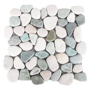 Sea Green Pebble Tile - 10 Pack
