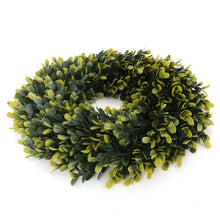 Load image into Gallery viewer, Golden Boxwood Wreath - Medium
