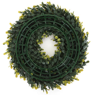 Golden Boxwood Wreath - Medium