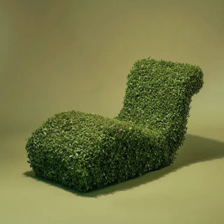 Topiary Seat Created with Artificial Greenery for Vivid Natural Decor