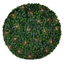Load image into Gallery viewer, 15&quot; Large Boxwood Lighted Topiary Ball
