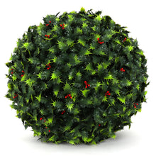 Load image into Gallery viewer, 15&quot; Large Holly Topiary Ball
