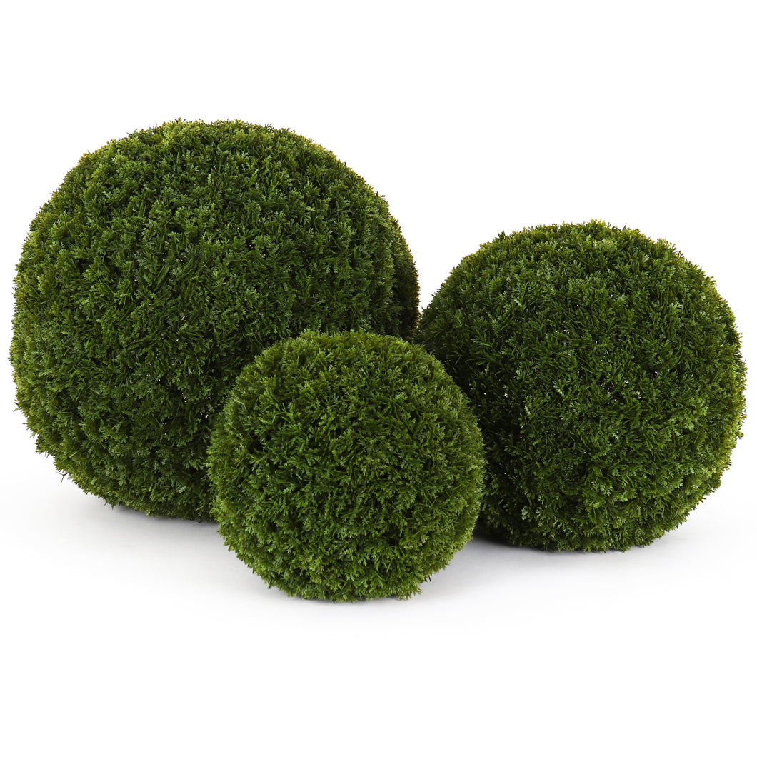 Cypress Topiary Ball Assortment - 11
