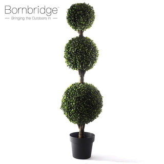 4' Artificial Boxwood Topiary Tree