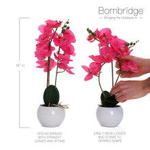 Load image into Gallery viewer, Hot Pink Artificial Orchid - Large
