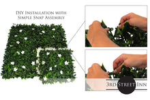 Load image into Gallery viewer, White Cuckoo Greenery Panel
