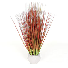 Load image into Gallery viewer, Red Grass Artificial Plant
