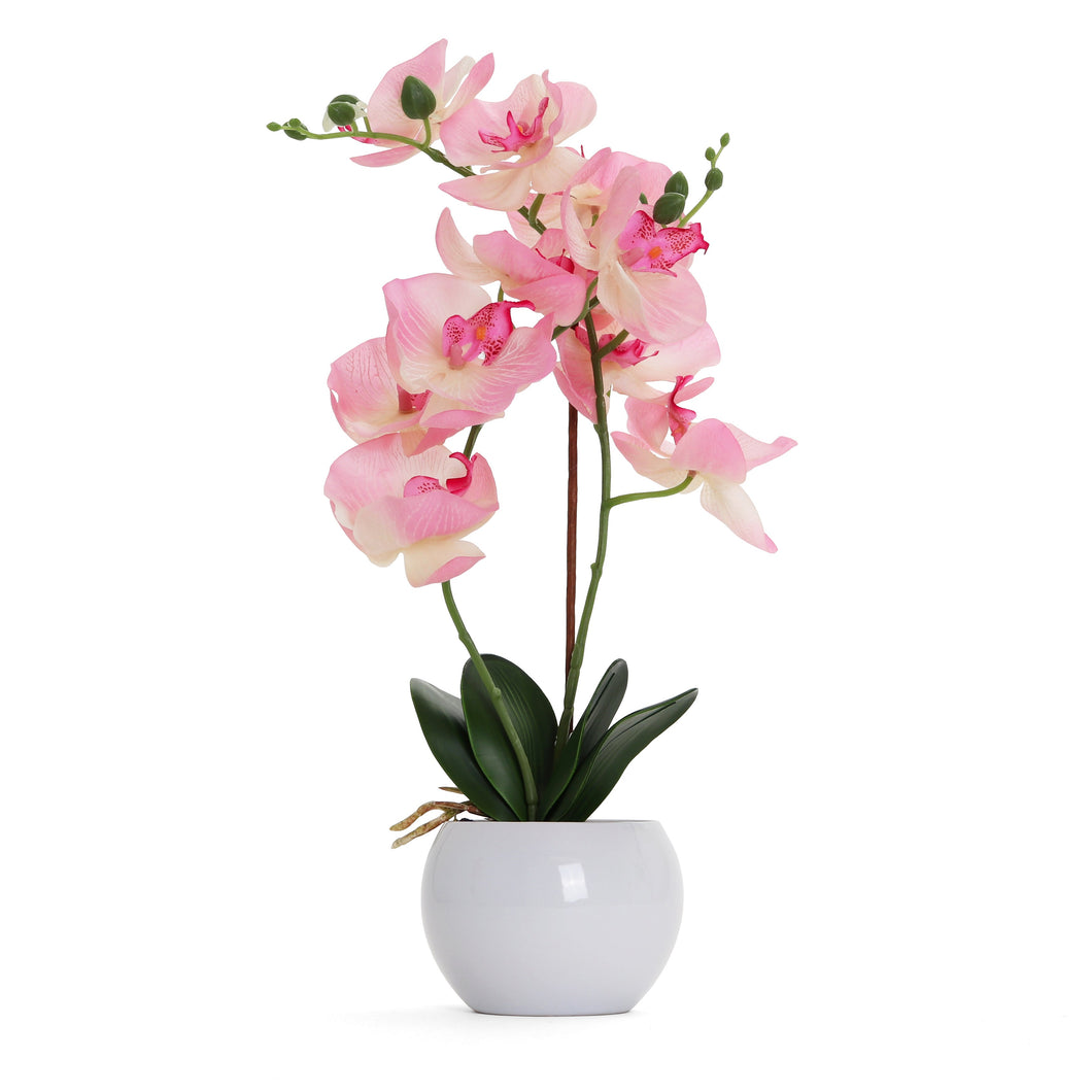Light Pink Artificial Orchid - Large