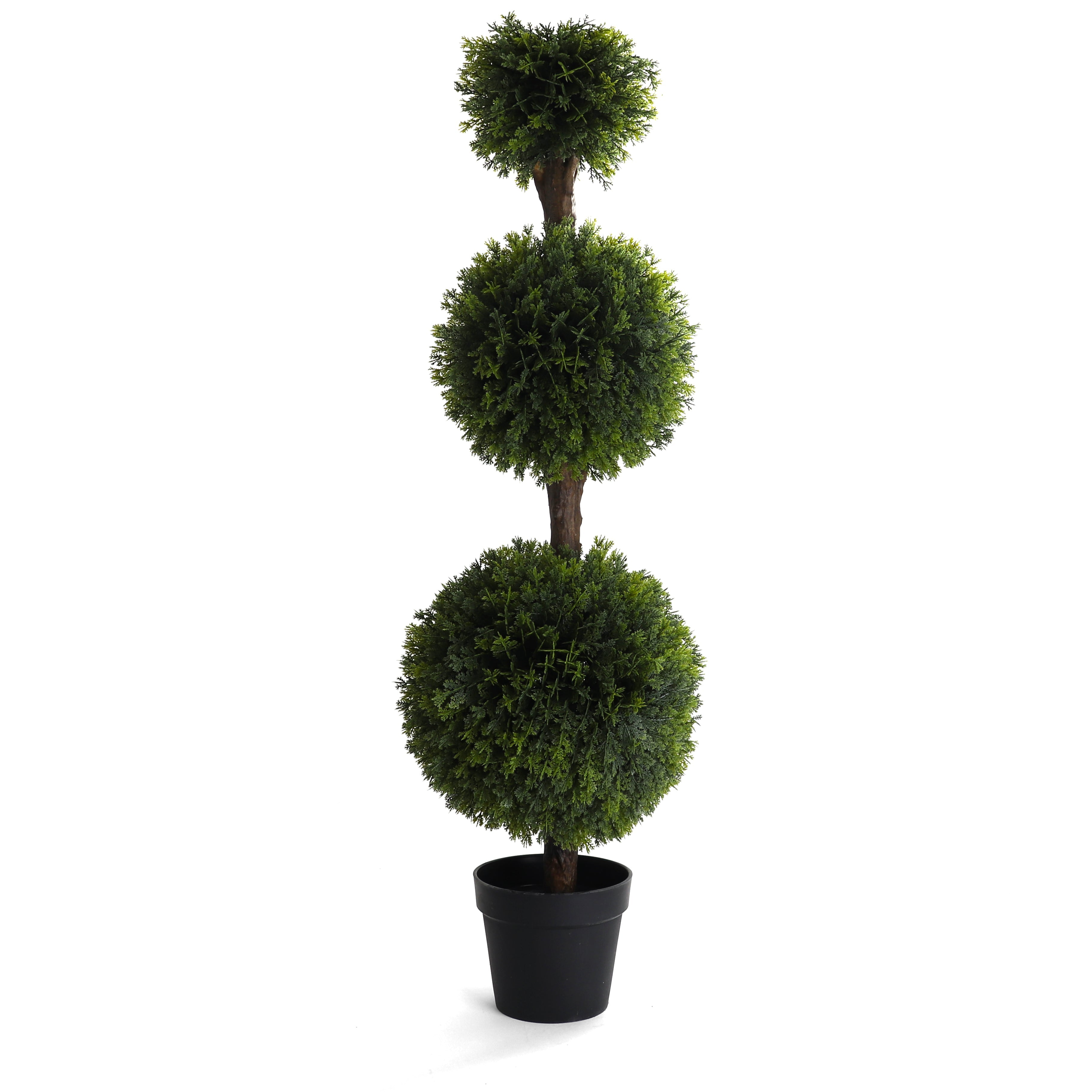 4' Artificial Cypress Topiary Tree – 3rd Street Inn Greenery