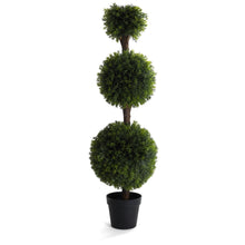 Load image into Gallery viewer, 4&#39; Artificial Cypress Topiary Tree
