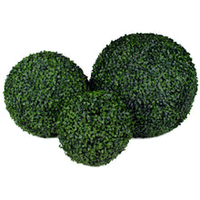 Load image into Gallery viewer, Boxwood Topiary Ball Assortment - 11&quot;, 15&quot;, 19&quot;
