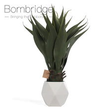 Load image into Gallery viewer, Artificial Agave - White Planter
