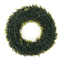 Load image into Gallery viewer, Golden Boxwood Wreath - Extra Large
