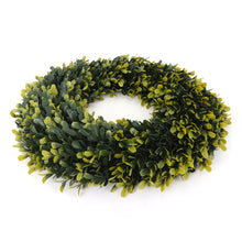 Load image into Gallery viewer, Golden Boxwood Wreath - Large
